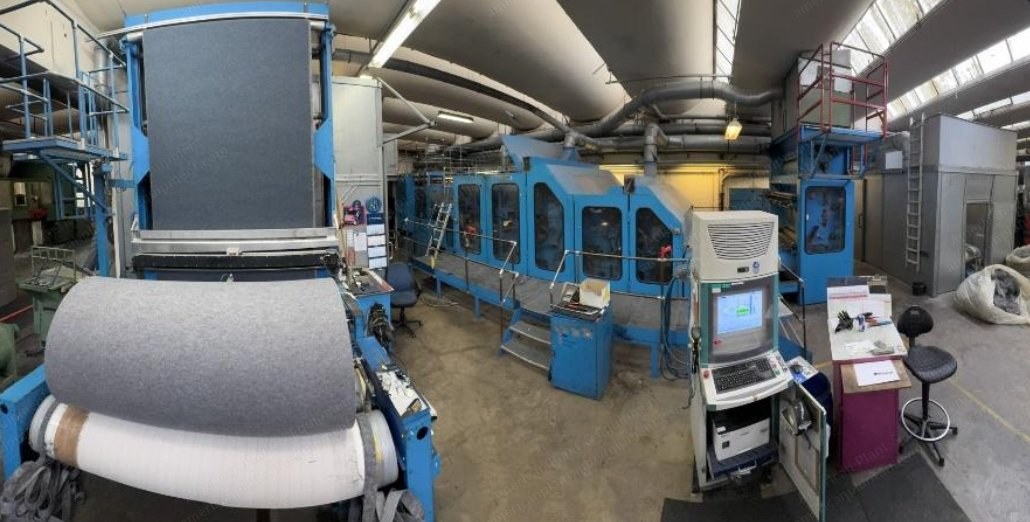 Temafa, Spinnbau, Autefa, Dilo, Laroche Needle Punching Line, 2500mm, 1991