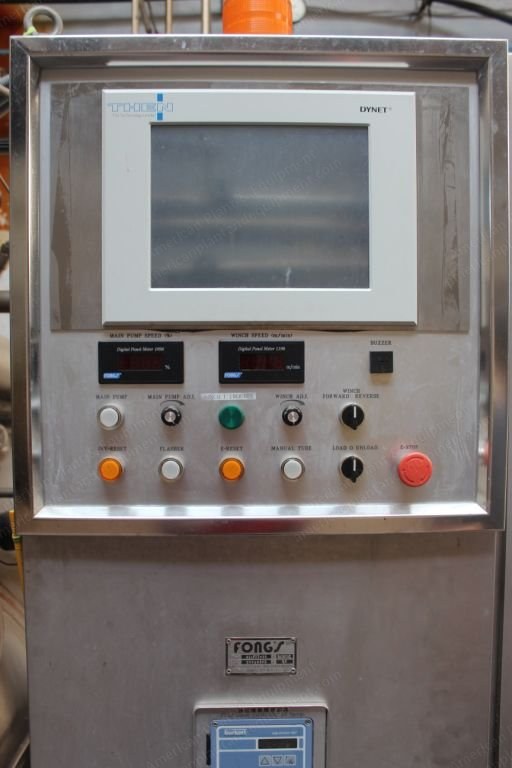 Fongs, Allfit 30, 2005, High Temperature Dyeing Machine, 560 Liters, 140 Deg C