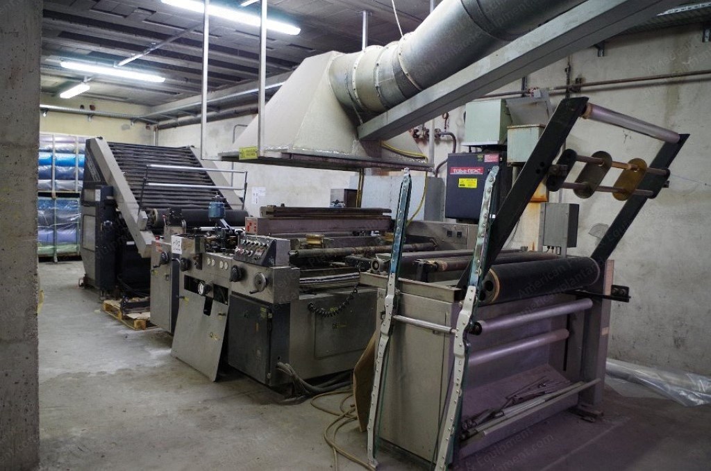Tubetex, Paknit 2 PN 156-S, 1997, 1200mm Width, E&L Spreader and Precision Folder, Metal Detector