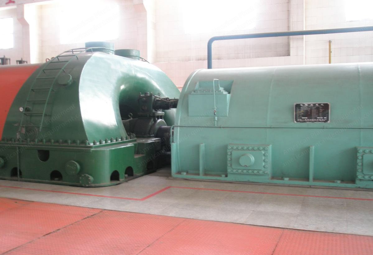 Dongfang, N55-8.83-1, 1994, Complete Coal Fired Power Plant, 55 MW, 220 T/H Boiler Capacity