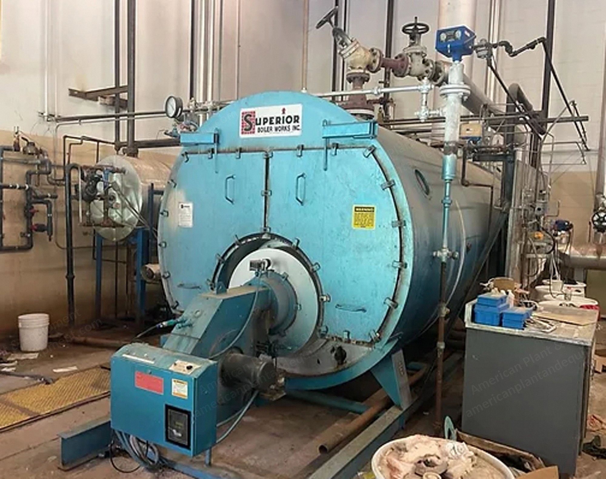 Superior, 6-5-1000, 2001, 150 PSI, 6900 lbs/hour Steam Capacity, Natural Gas Fired