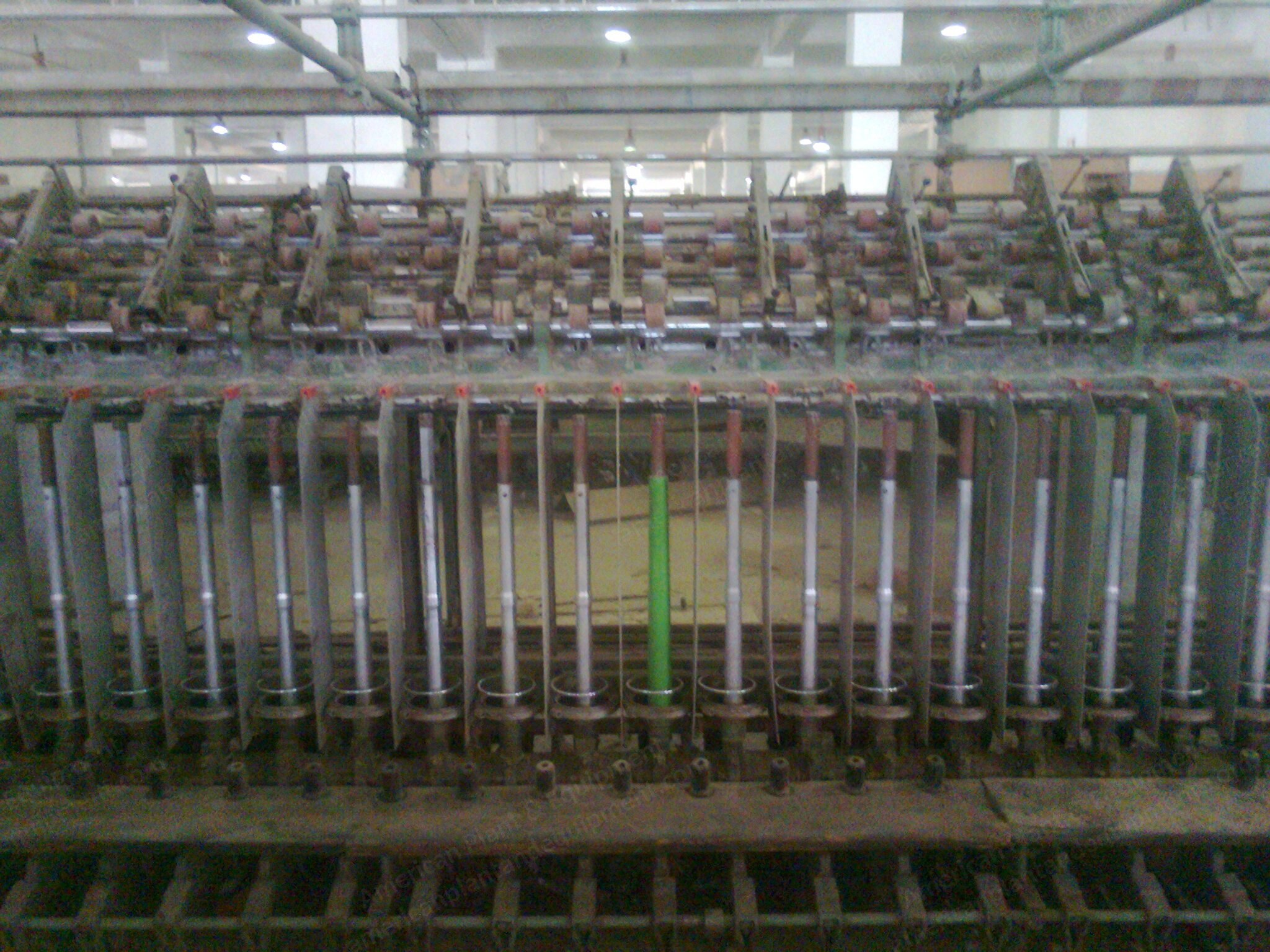 Houget Semi-Worsted Spinning Frames, 119 Spindles, 127mm Ring Diameter