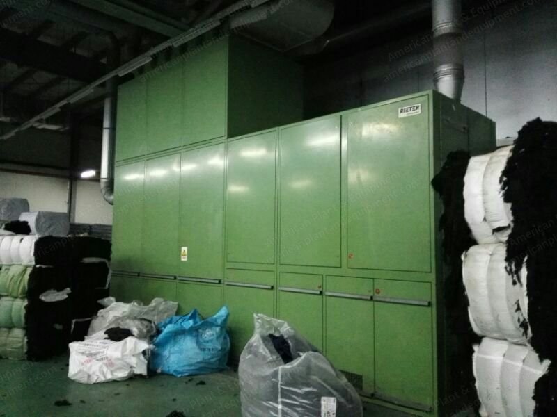 Rieter, Blowing-Carding Line, 2002-2003, 7x Carding Machines, 4x Drawing Frames, 1x Bale Plucker