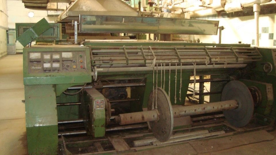 Benninger Direct Warping Machine, 1995, 624 Creels Capacity, Double Sow Box, 13 Cylinders