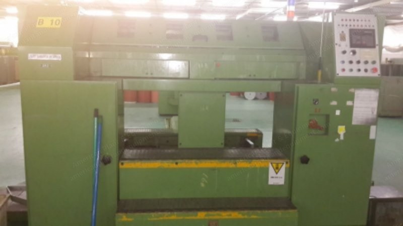 Sant'Andrea, SHS24, 1990, Intersecting Gill Box, 20 Doublings Creel, 4 Slivers into 2 Cans 700x1000mm