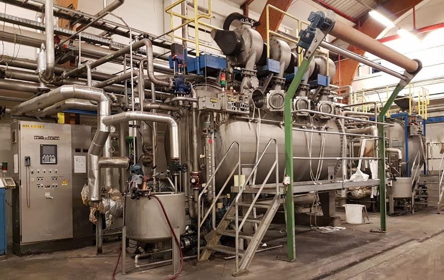 Thies, Roto-Stream, 1985, HT Jet Dyeing Machine, 4 Ropes, Capacity 720kg
