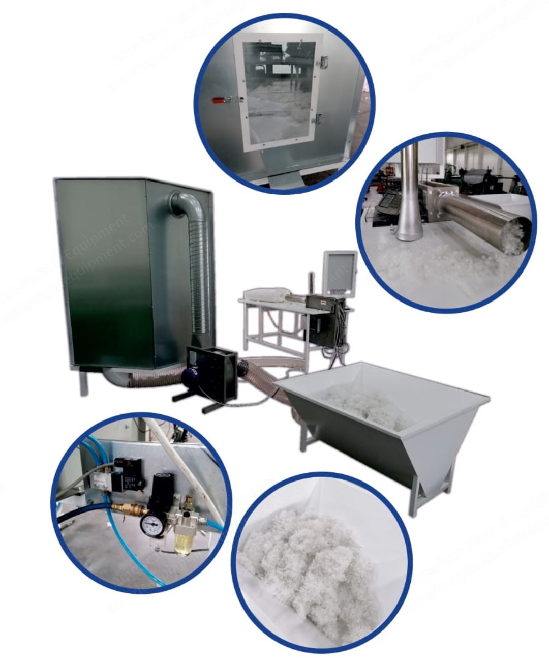 NovaStar, SF-6, Pillow Filling System, 6 m3 Silo Capacity, 5kW