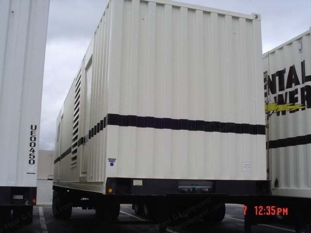 Caterpillar, XQ750, 2001, 750 kW, 480V, 60 Hz, 3 Phase, Trailer Mounted
