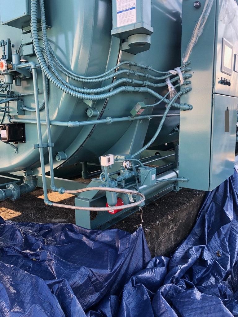 Cleaver Brooks, CBLE-400-800HP-200ST, 2018, 800 HP, 200 PSI, No. 6 Oil and Natural Gas Fired