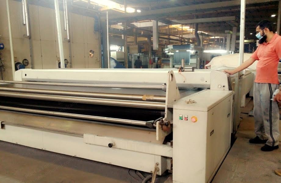 Reggiani, Uni-Star 514/17, 2004, Sample Printing Machine, 3200mm Working Width, 16m Table Length, Single Color