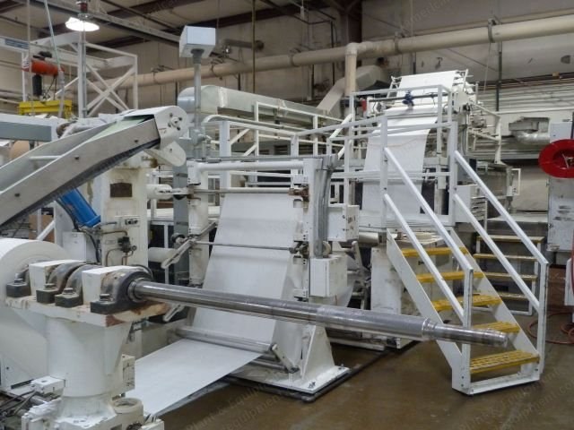 Bretting, Variable Size Napkin Folder, 1996, 6 Webs, 12" to 17" Cut-Off, 3400 Napkins/Min