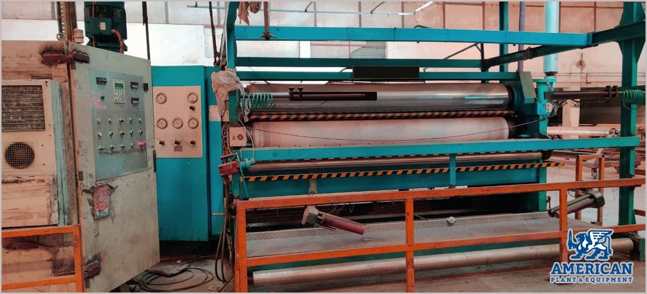 Ramisch Guarneri, 3-Roller Calender, 2006, 3400mm Working Width, Nipco Roller, 300 N/mm Pressure