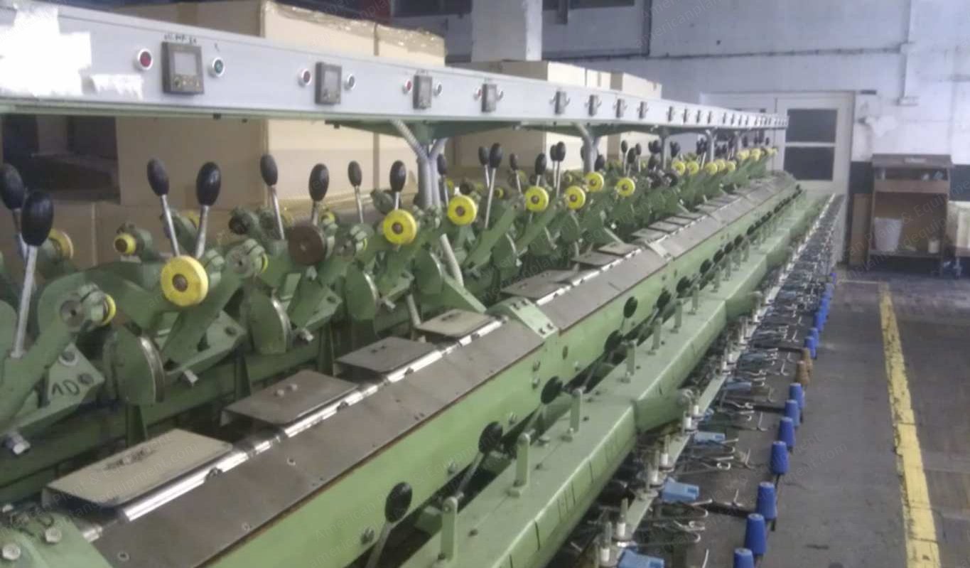 Tre B, Assembling Machine, 48 Spindles, Count Meter
