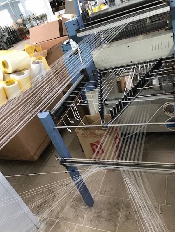 Rius, Diana 603, 2004, Crochet Machine, Width 600mm, Gauge 15, 5 Bars