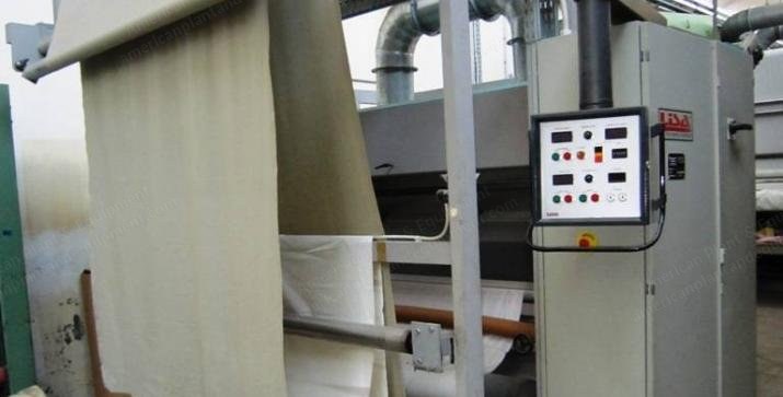 Stamp Emiliana, Type Lisa, 2000, 2000mm Roller Width, Emerizing / Brushing Machine Exhaustor with Suction Unit