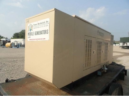 Generac, 3451700200, 2003, 110kW, Natural Gas, 3000 RPM, Sound Enclosure