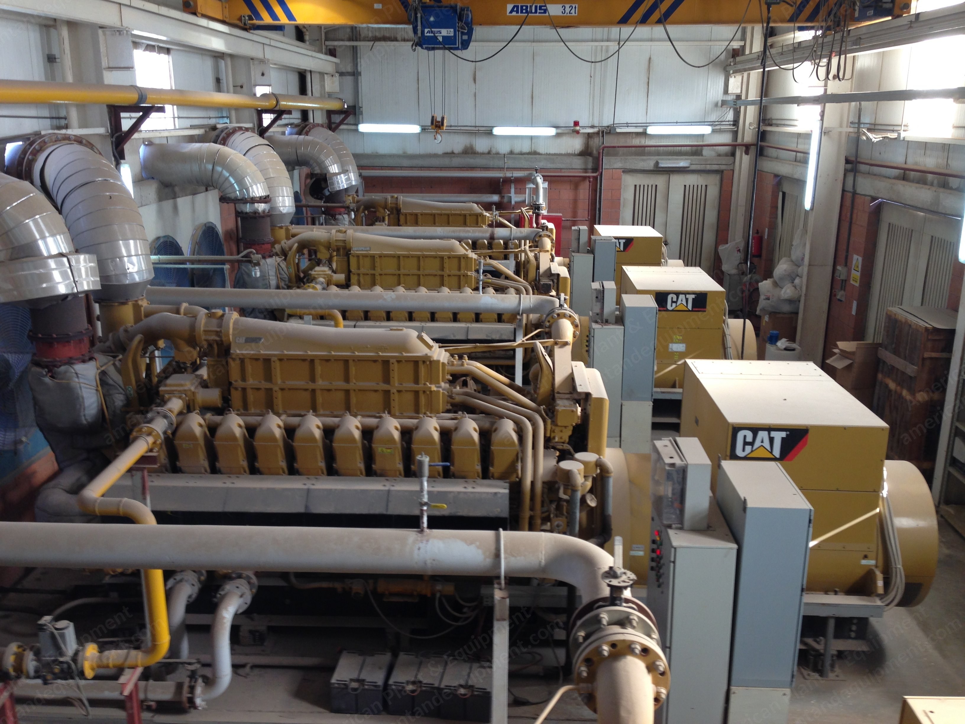Caterpillar, G3520, 2007, 8MW, 50Hz, 11000V, 4x Gensets