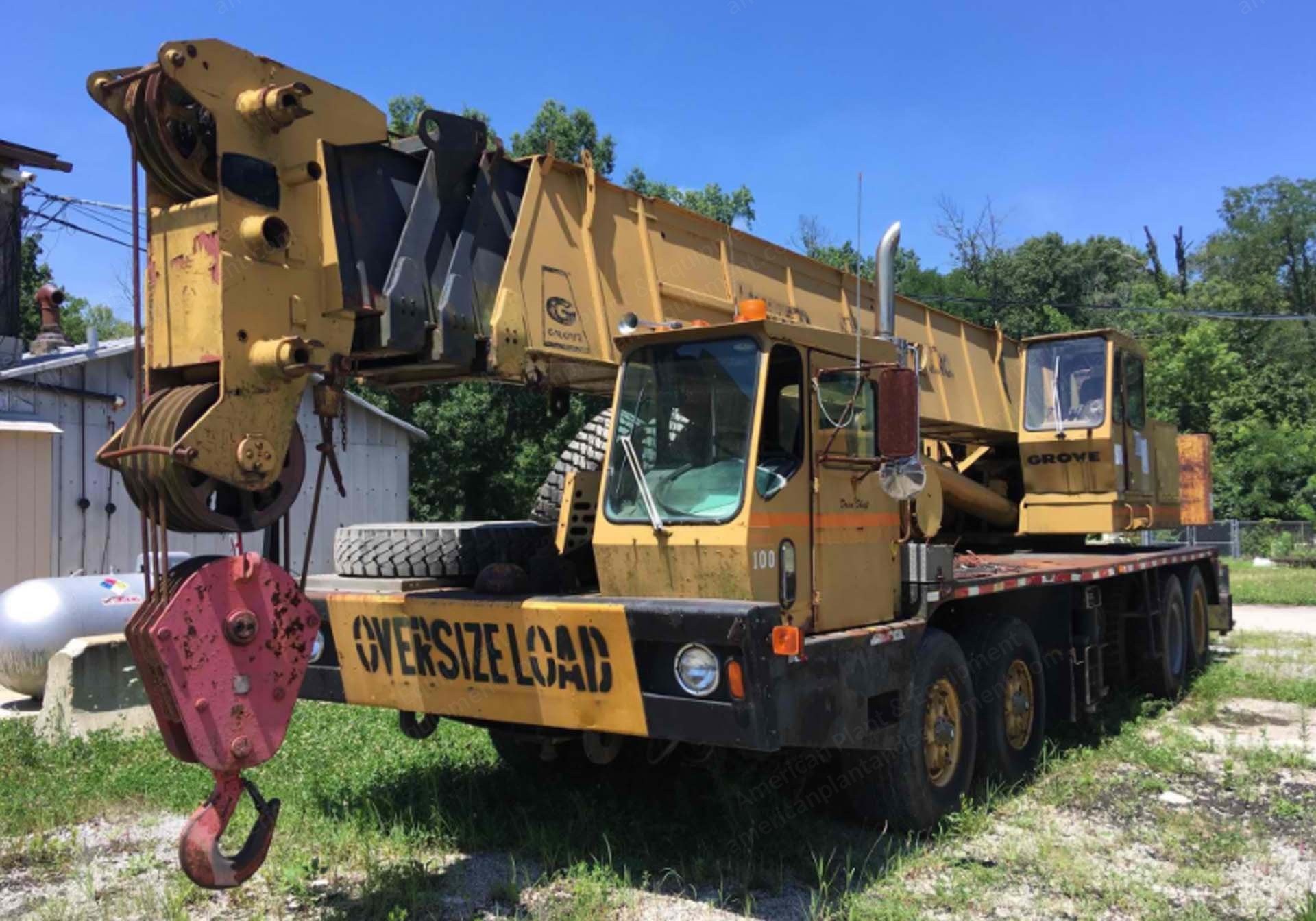 Grove, 65 Ton, 114' Boom, All Terrain Hydraulic Crane