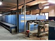 Monforts Stenter, 2002, 2400mm, 5 Chambers, Gas Heated