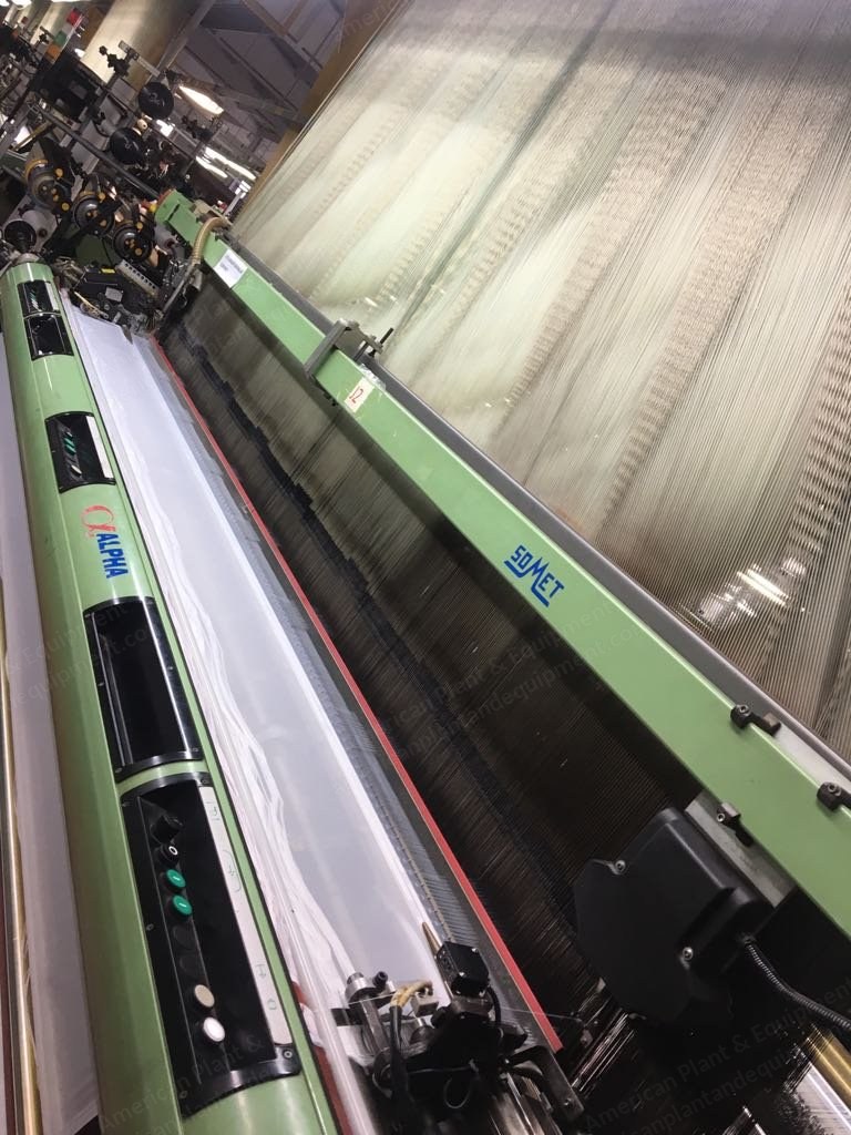 Somet, Alpha Green, 2004, 3400mm Width, Staubli CX870 Jacquard, Twin Beam