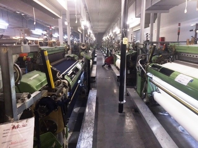 Somet, Alpha PGA, 2005, Weaving Looms, 2200mm, Staubli 2670 Electronic Dobby, 8 Colors