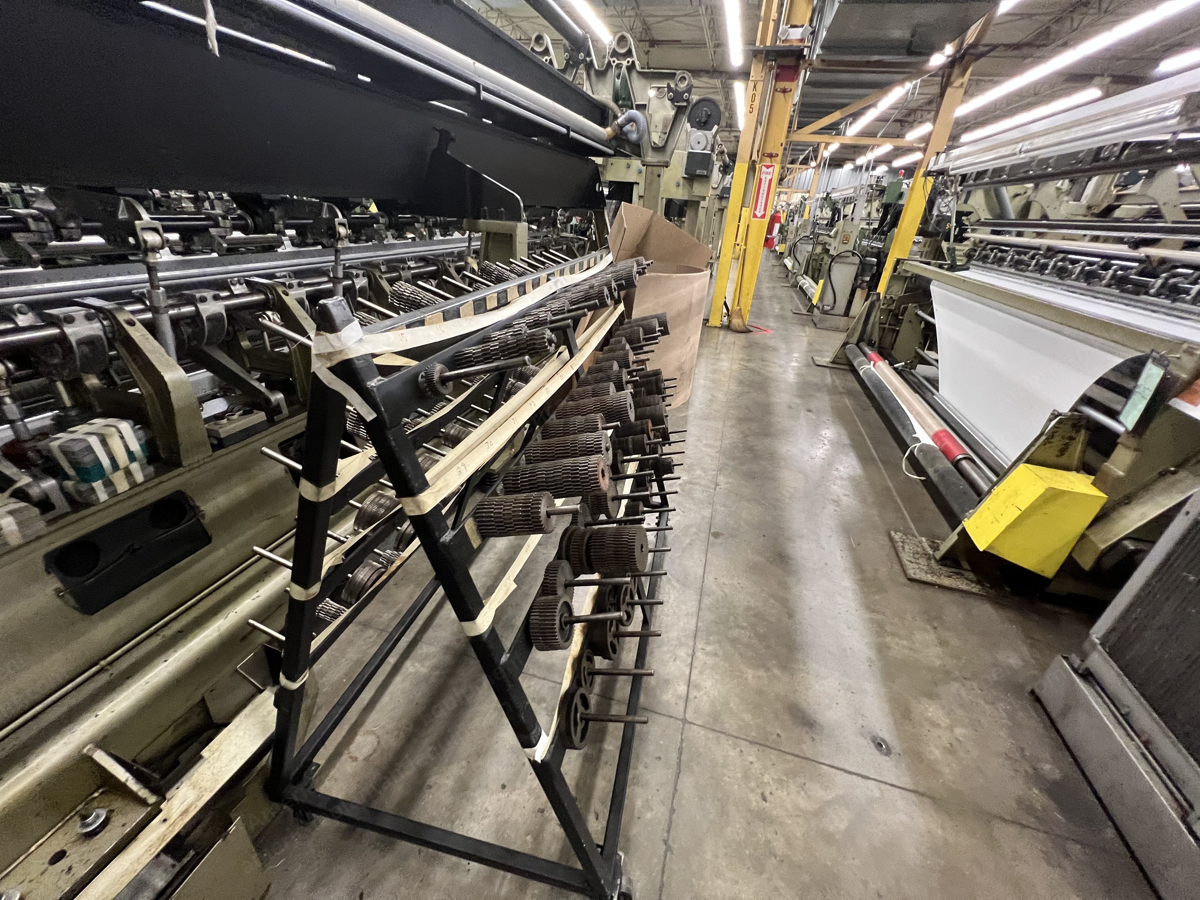 Karl Mayer, RSE3N2K, Gauge 32, 170 Inches Width, Satin Type Warp Knitting Machine