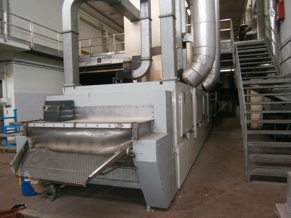Pozzi, BC-1140/1, BC-1140/2, BC-1670/2, 1989, Cone Dyeing Machines, with Dettin Robot and Hydro, Geaf RF Dryer