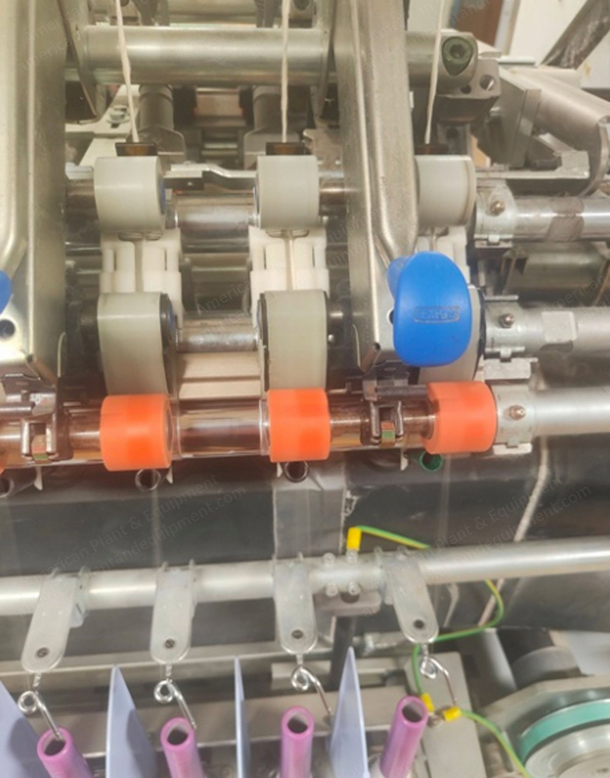Zinser, 351, 2008, Ring Spinning Frame Linked to Schlafhorst 338 Winder, 864 Spindles, 42mm Ring, 75mm Gauge