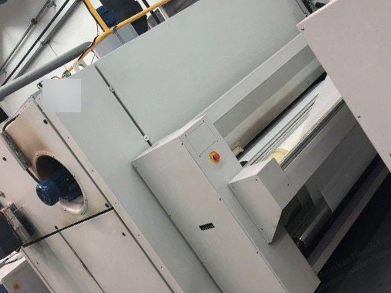 Reggiani, Renoir 180, 2012, 8 Colors, 16 Heads, Gas Belt Drier, Axial Winder