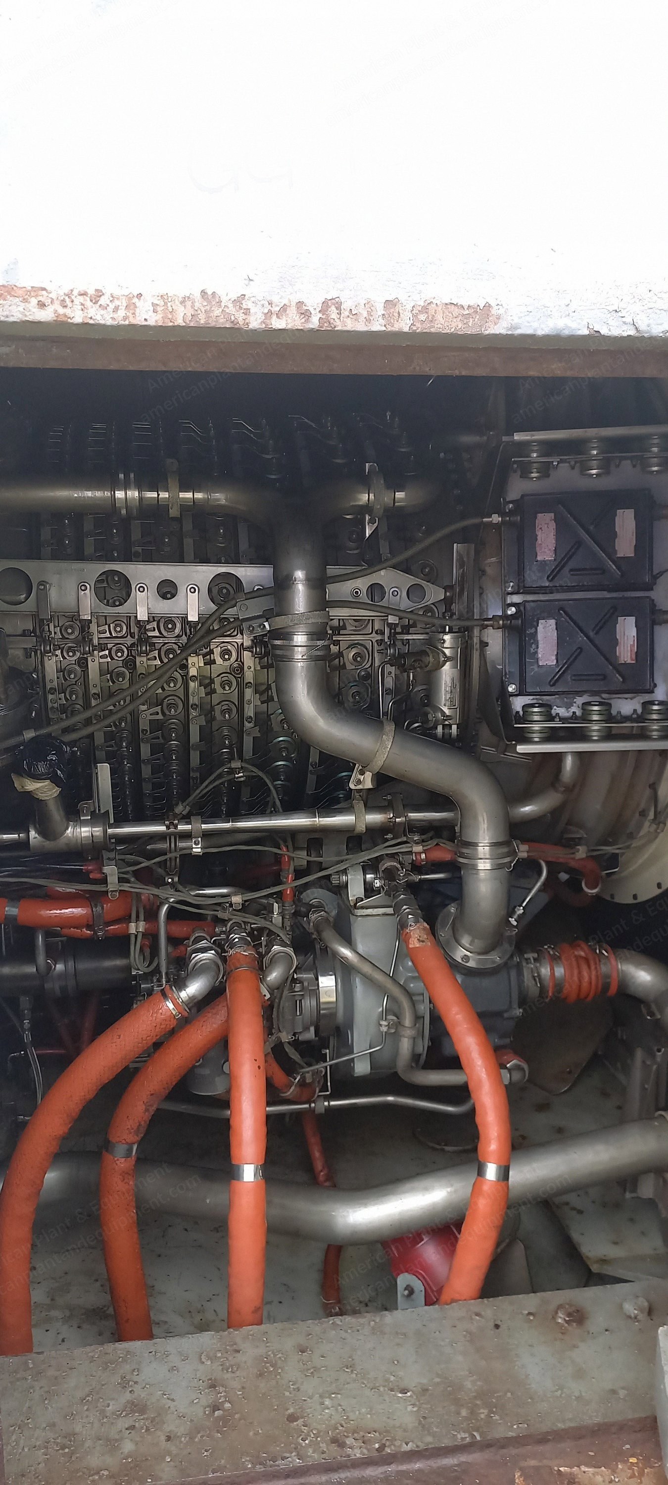 GE, LM2500, Gas Turbine Unit, Base Enclosure, Exhaust Collector