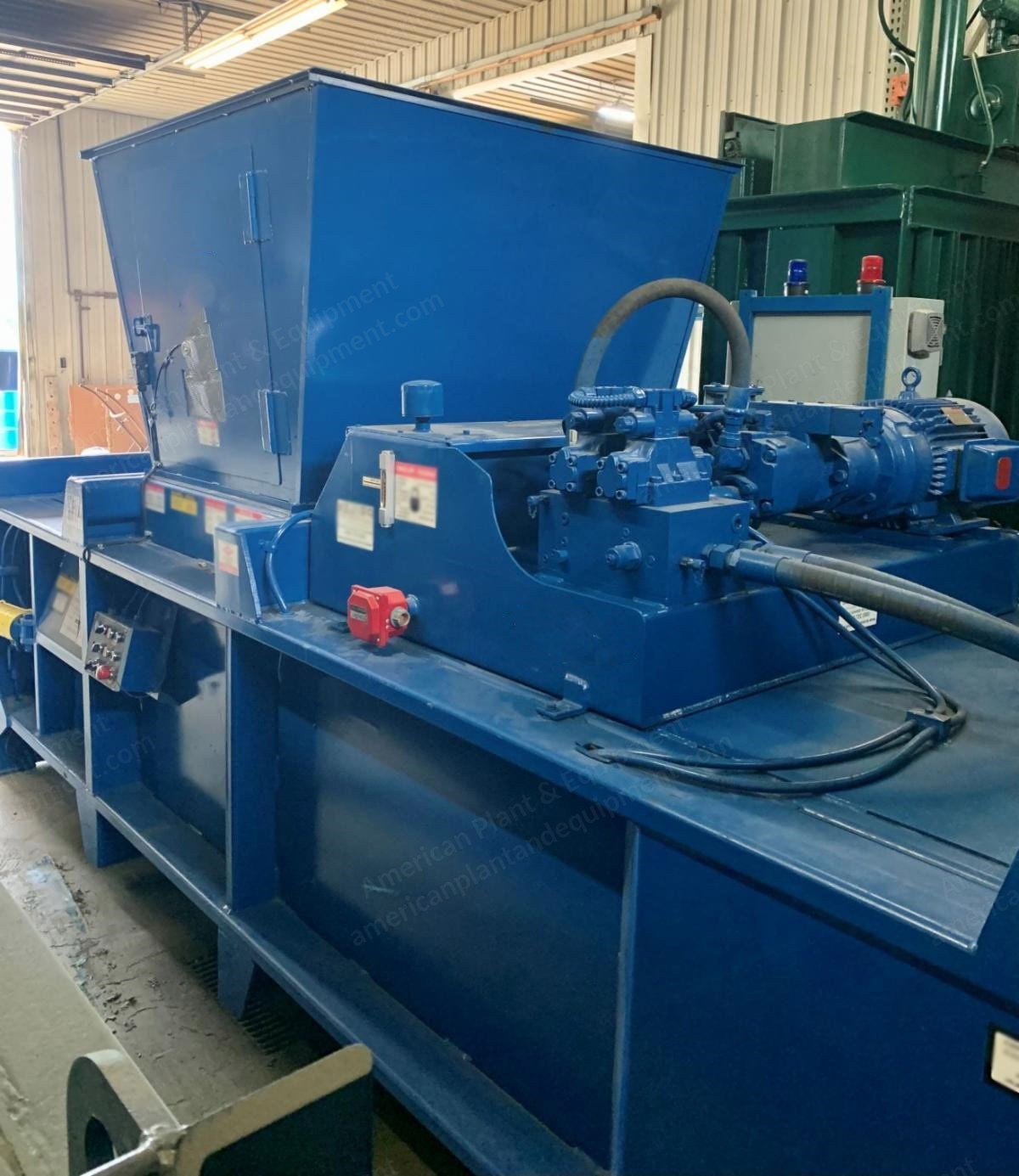 Excel, EX-63, 2009, Horizontal Baler, 20 HP, Twin 6" Cylinders, 54" x 35" Feed Opening