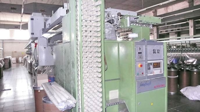 Schlafhorst, Autocoro 288 SE10, 1998, 168 Rotors, 40mm Rotor, Waxing Device