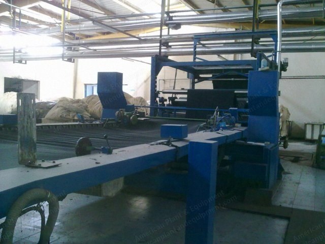 Babcock Fabric Dryer, 1993, 2400mm, 3 Chamber, Natural Gas