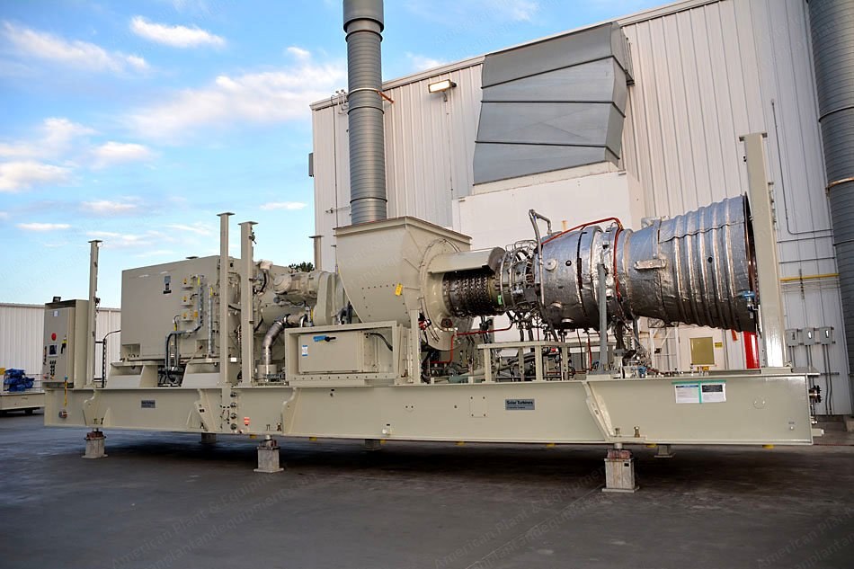 Solar, Titan, 15 MW, 60 Hz, Natural Gas, with HRSG