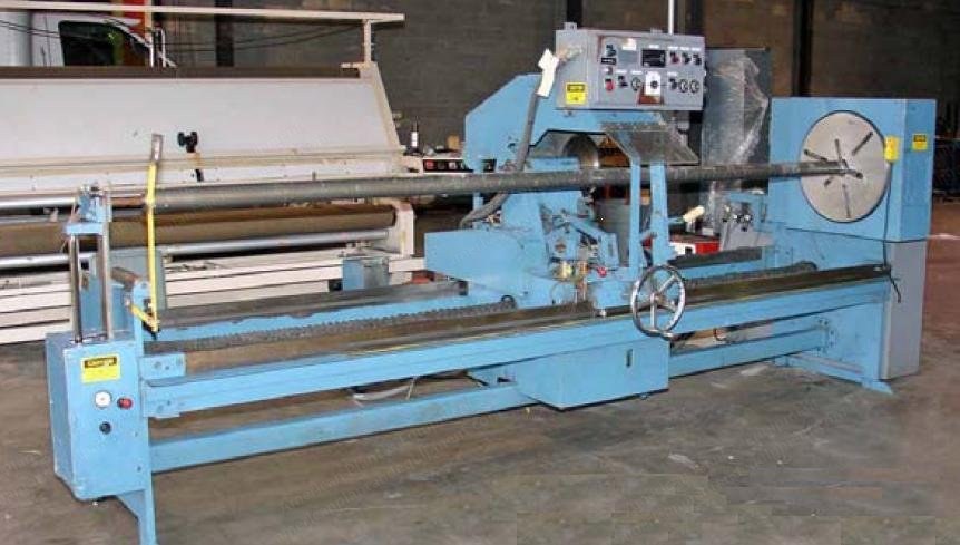 Towers, Model 2200, Fully Automatic Slitting Machine, 140 inch (3556mm) Working Width, 15 inch Blade