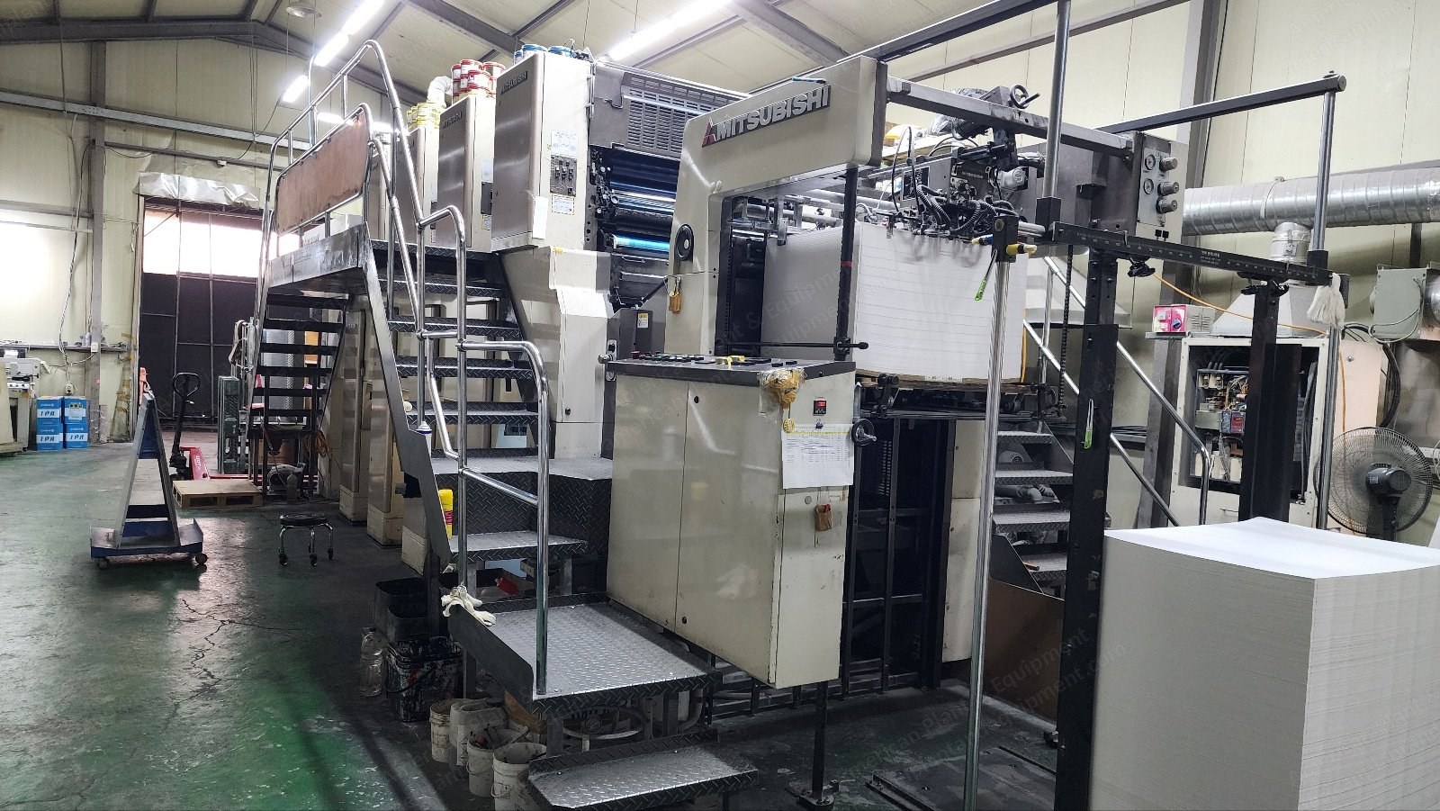 Mitsubishi, 3HVP4(4+4), 2007, Eight Color Sheetfed Offset Press, 4/4 Perfector, 1020 x 720 mm
