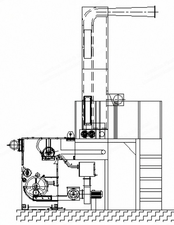 NovaStar, NN523, Airlay Production Line, 2400mm Working Width, 1000 kg/h Capacity, Siemens PLC