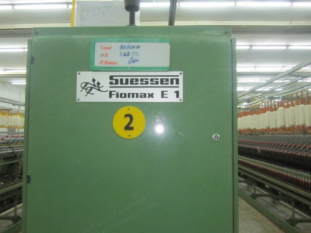 Suessen, Fiamax B-E1, 2000, 1056 Spindles, 70mm Spindle Gauge, 75 kW Main Motor