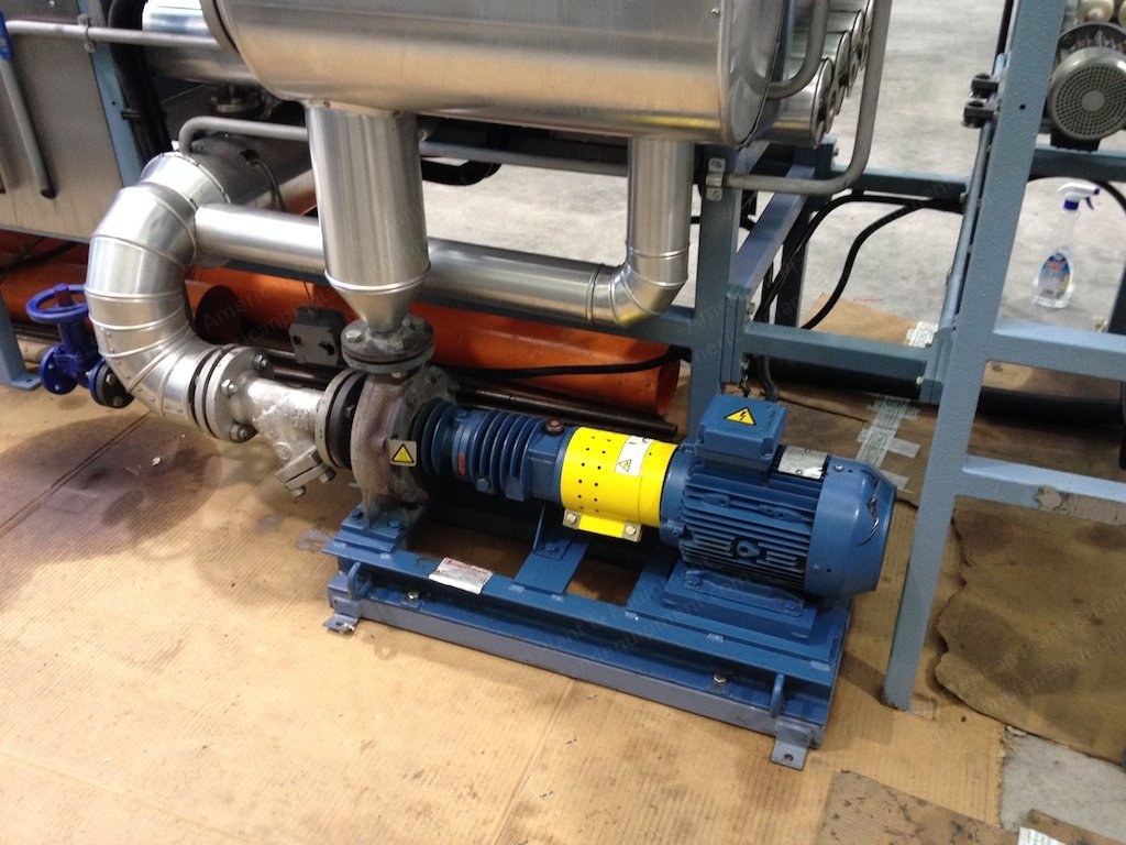 KMT, Fortuny, 2002, Crushing Machine Longitudinal Creases, Electric Boiler
