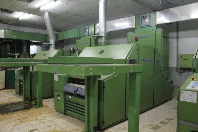 Truetzschler, DK760, 1992, Carding Machine, FBK533 Chute, CCD + CFD Autoleveller