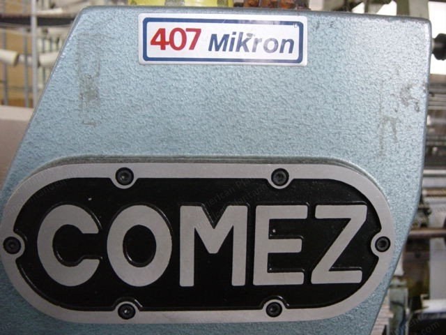 Comez, 407 Mikron & Futura 408, 1986-1996, Crochet Machines, 400mm Width, 5-8 Bars