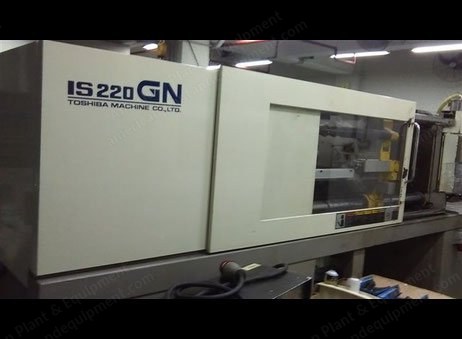 Toshiba, IS220GN, 2005, 215 T Clamping Force, 50mm Screw Diameter, 8600 kg