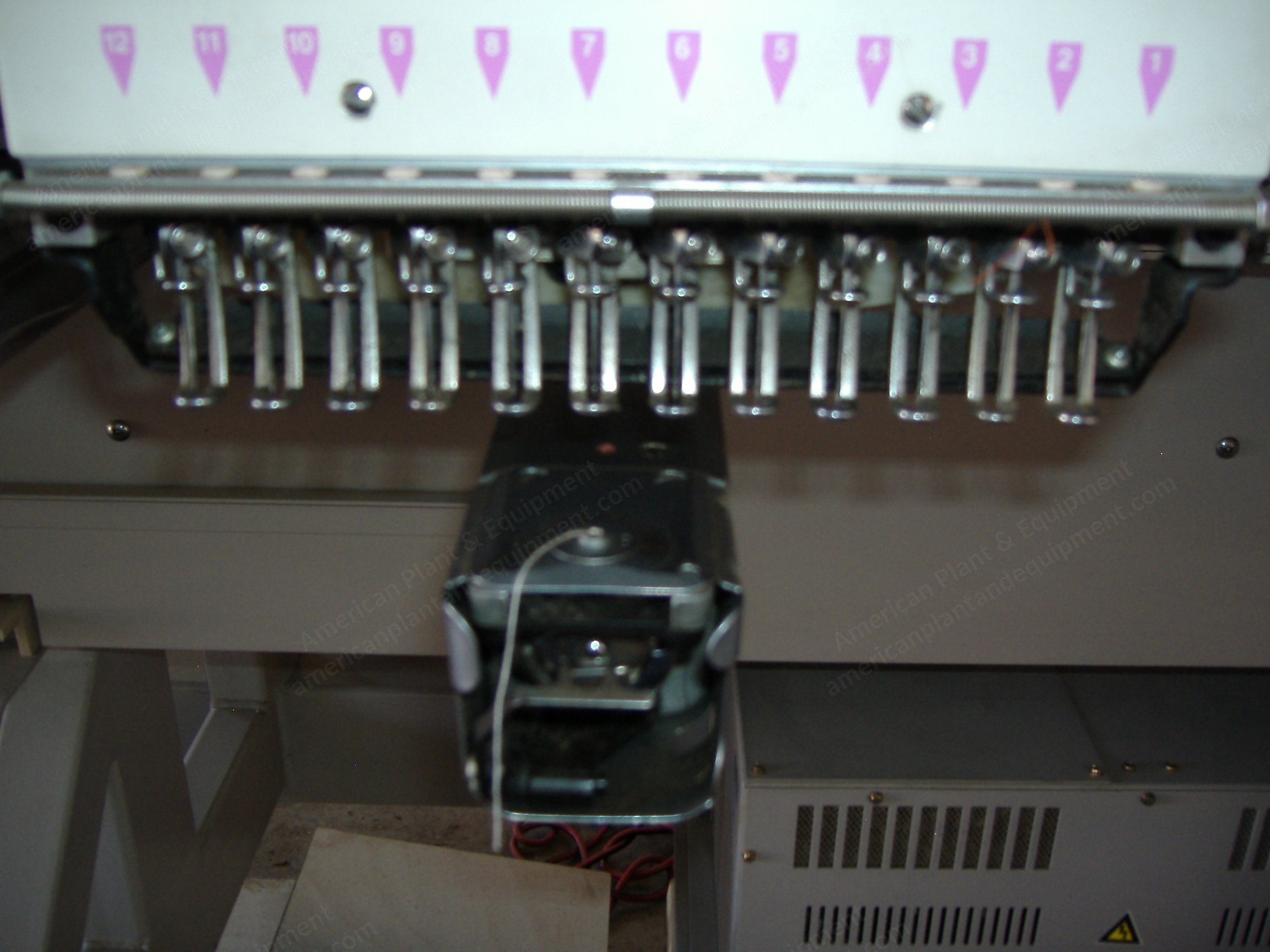 SWF, C-UH1206SE, 2000, 6 Heads, 12 Colors, 1000 SPM, 400x450mm Sewing Field