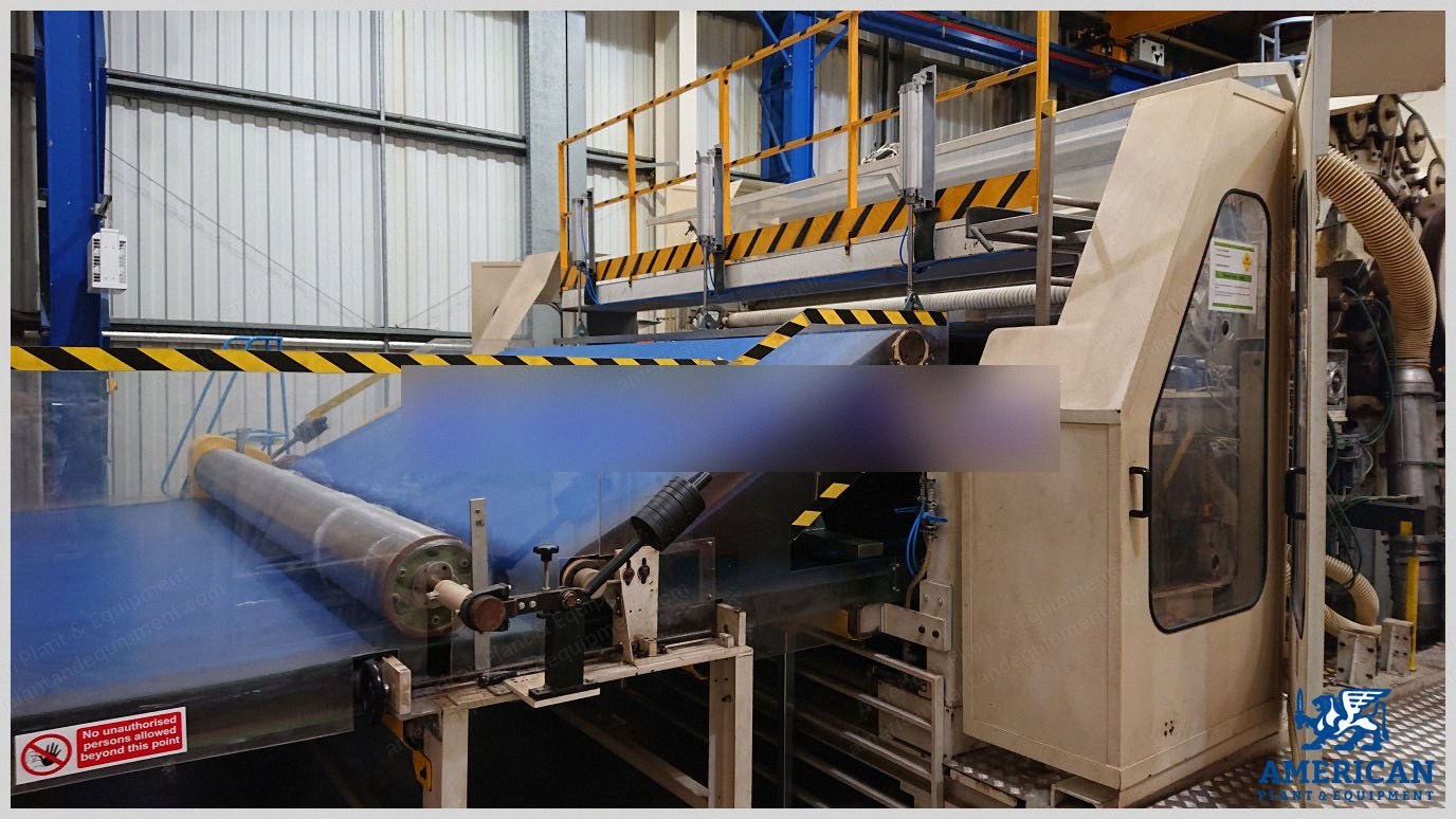 F.O.R., Injection Card, 1998, 3500mm Working Width, 950 kg/hr Capacity