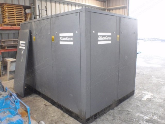 Atlas Copco, GA 160, 2007, 900 CFM, 200 HP, 107 PSIG