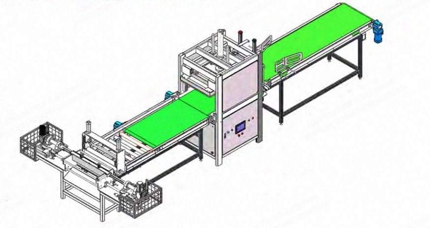 NovaStar, PQ171, Pillow Vacuum Compress and Roll Packing Machine, Capacity 4 to 6 pcs/min, Belt Width 600mm