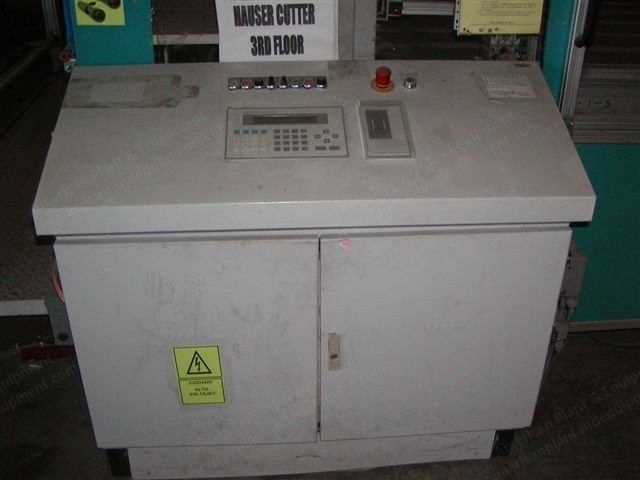 Hauser, QLA2000 / QLA3100, 1995-2001, 126 inch Width, 4-5 Electric Slitters, Programmable Panel Cutters