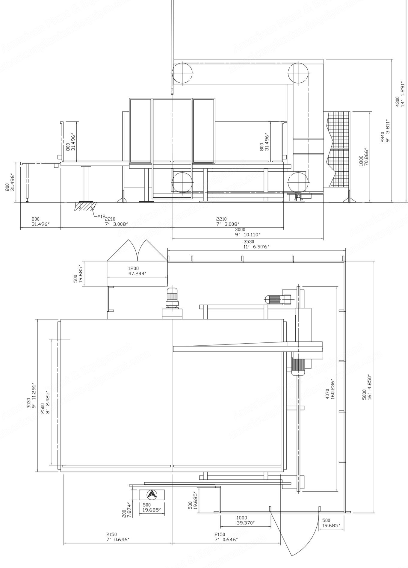 Fecken & Kirfel, Automatic Vertical Cutter, 2007, 2500mm Cutting Length, 2150mm Table Width, Air Cushion System