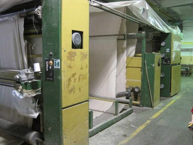 Vollenweider, Super Duplo Scantex, 1985, Shearing Machine, 3200mm Width, 2 Shearing Cylinders