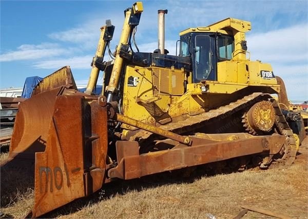 Caterpillar, D10R, 1996, Dozer with Ripper, Enclosed ROPS, 27000 Hours